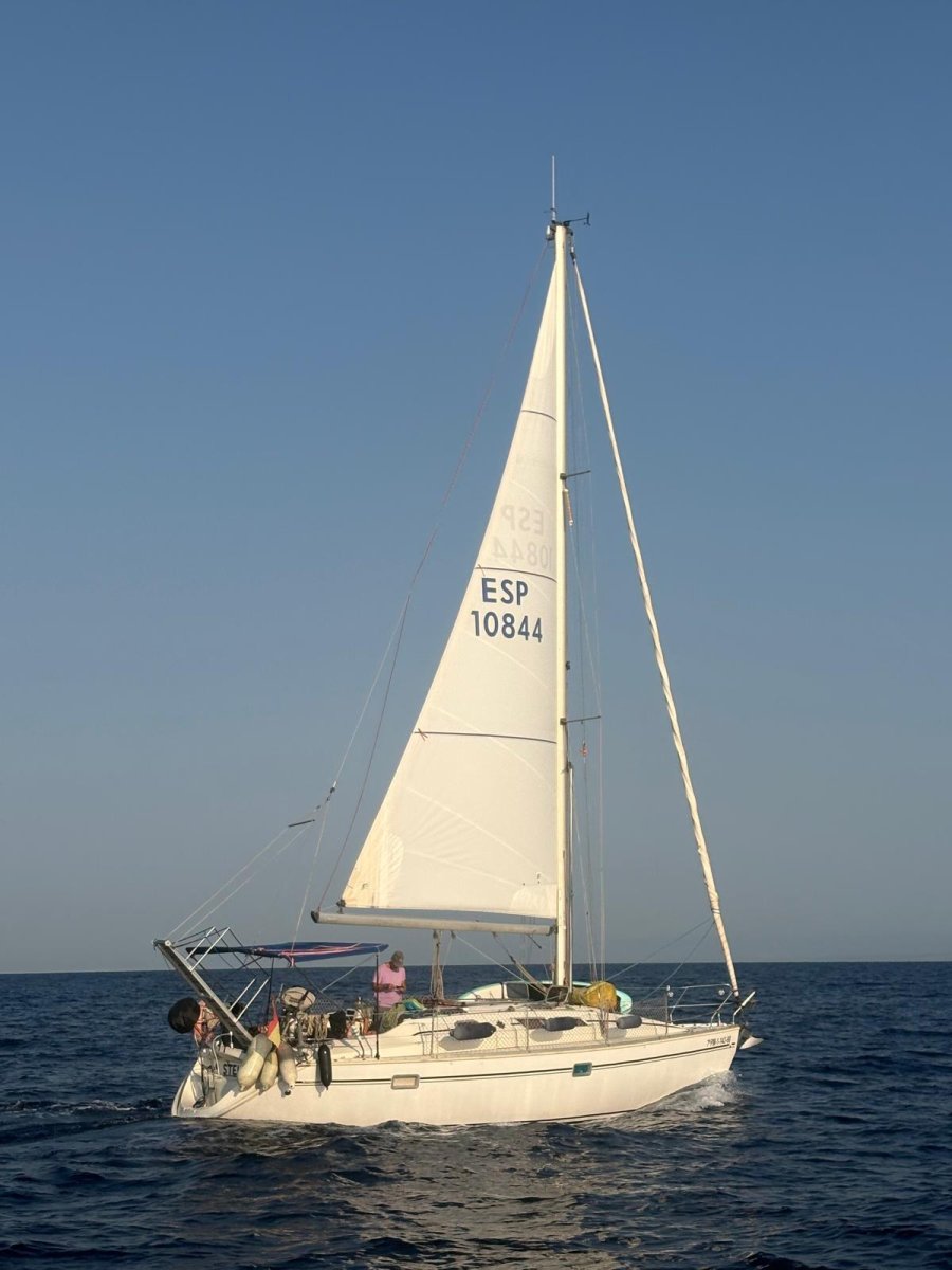 Segelboot-Navigationskurs