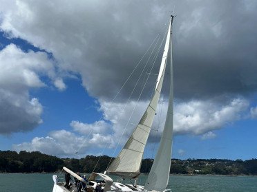 Day Charter in the Rías Altas on a 13.5-meter sailboat