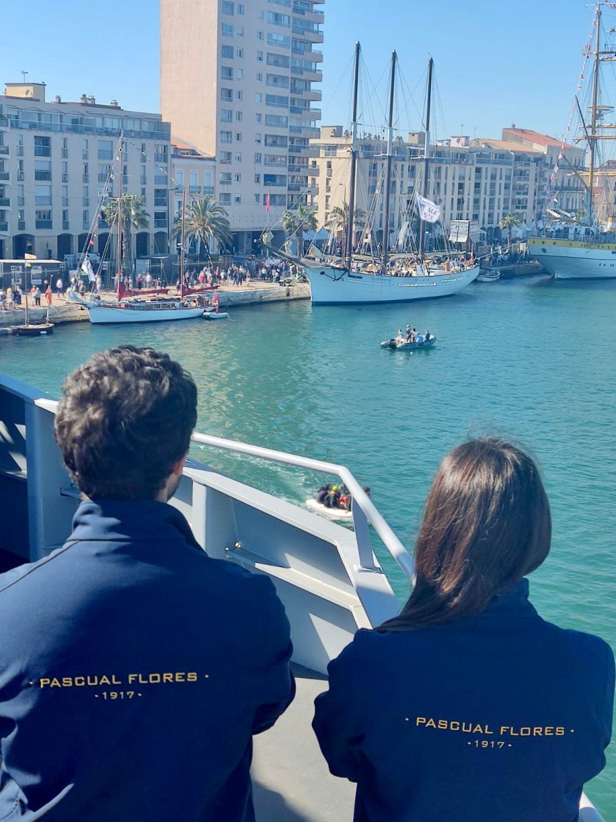 Navigando verso il Canale della Manica su una goletta antica
