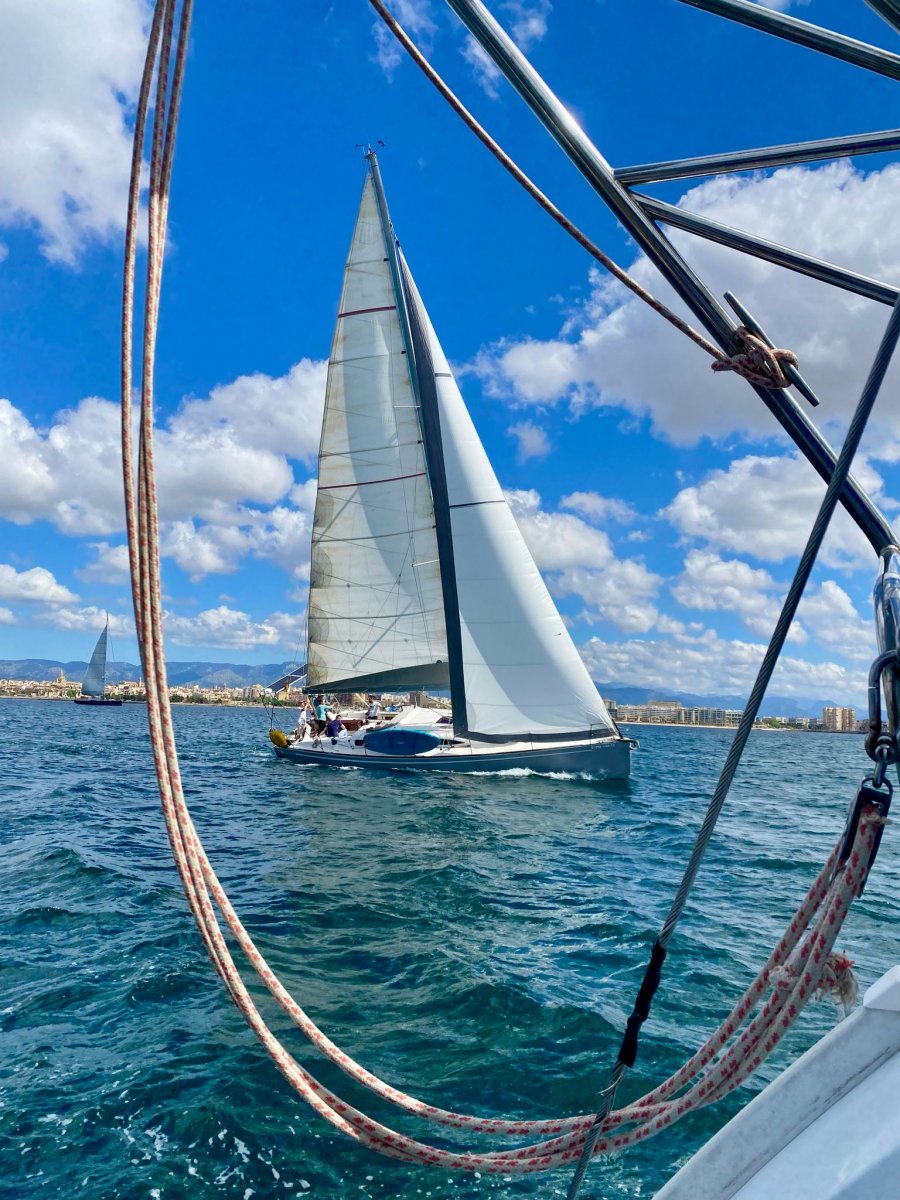 Segelerlebnis in der Bucht von Palma