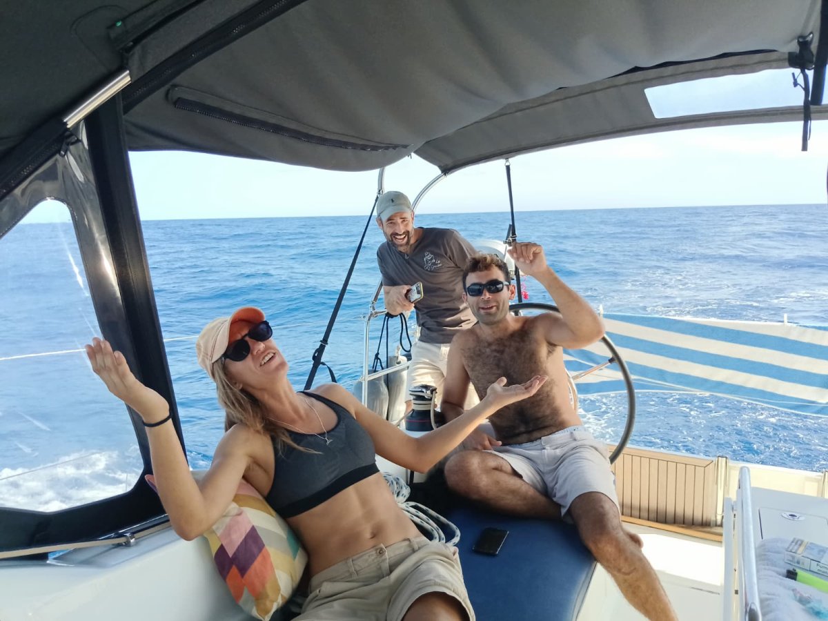 Curso de navegación a vela desde Huelva