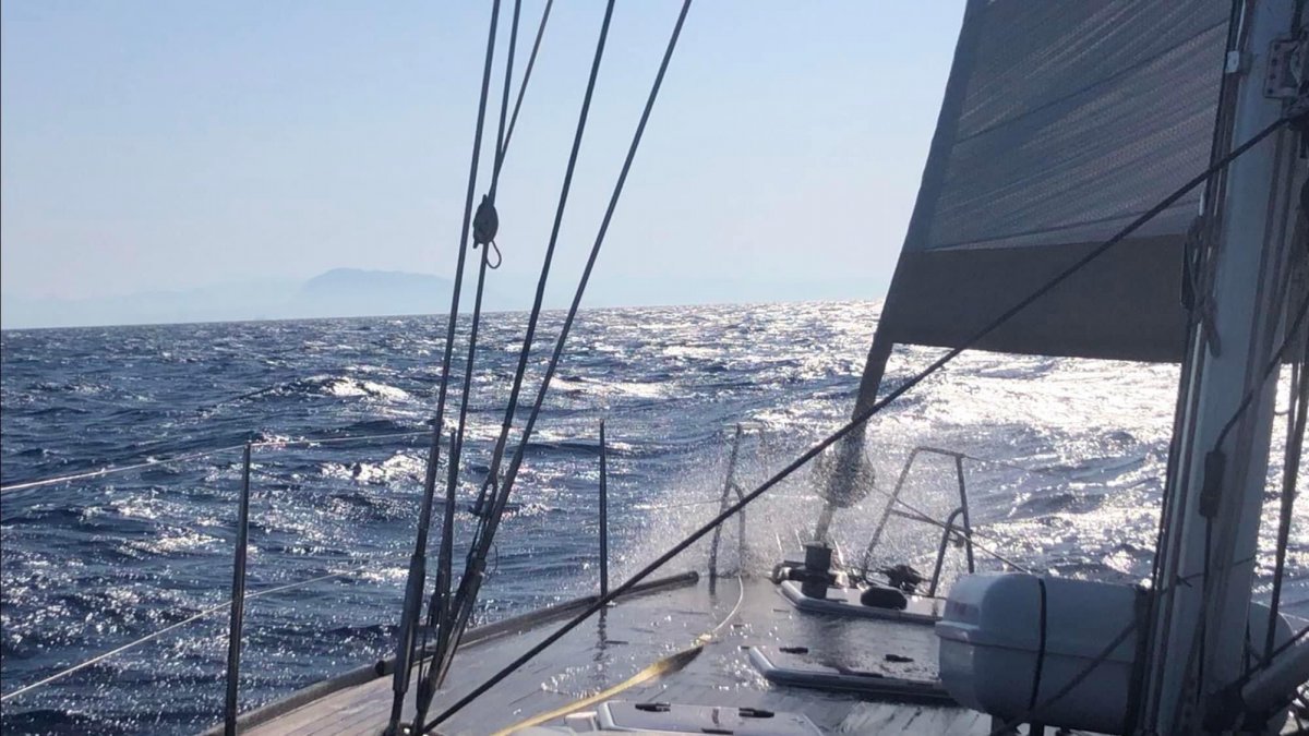 Sailing Practice on a Large Sailing Yacht: Rosas-Marseille-Nizza from Valencia +500MN