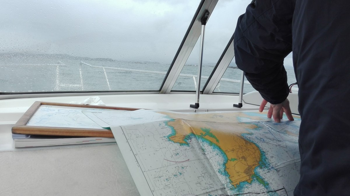 Sailing in Vilagarcía de Arousa