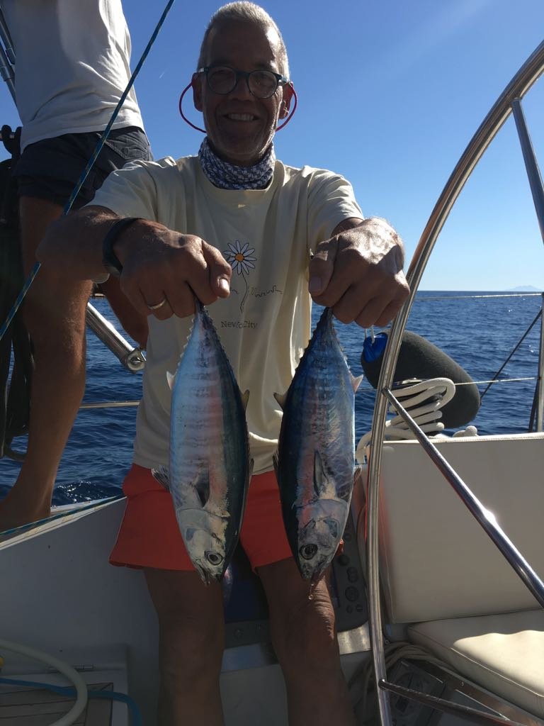 Adventure sailing between the islands of Pianosa, Giglio and Giannutri