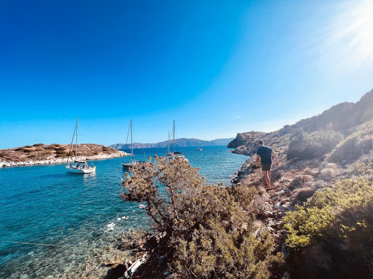 Catamaran sailing adventure in Athens