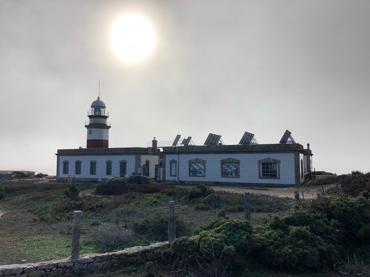 Landing on the beach of Sálvora island