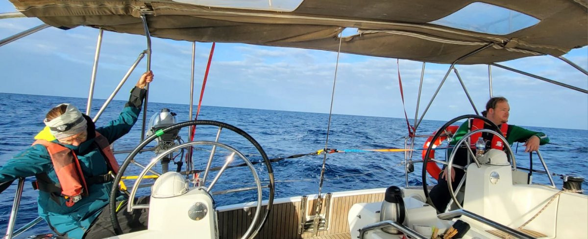 Segelpraxis auf den Kanaren