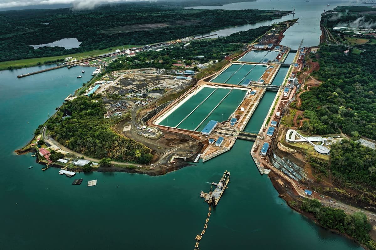 Cruise through Panama Canal in a luxurious catamaran.