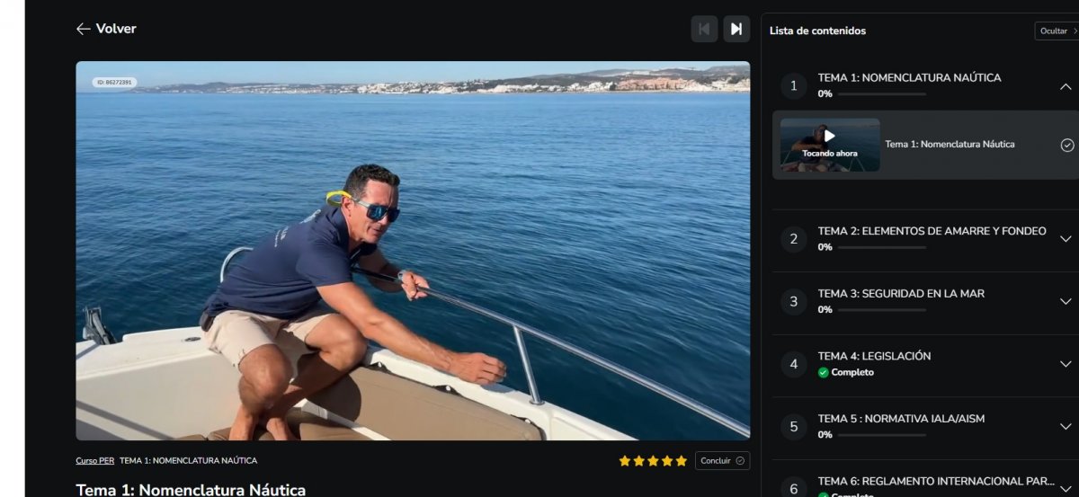 Online and video-conference sailing classes