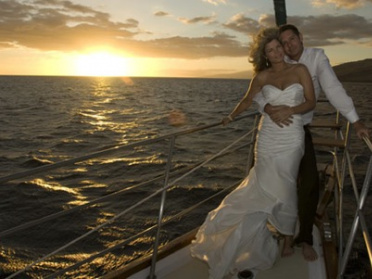 Ihre Hochzeit in Algeciras an Bord eines Segelbootes