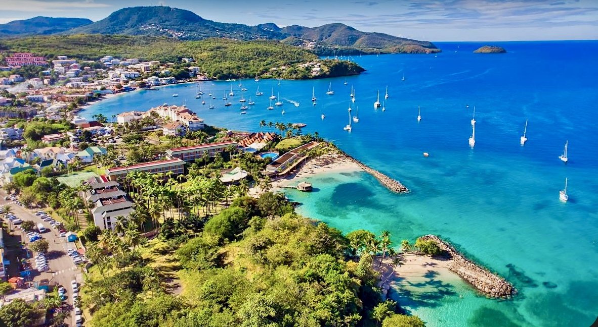Aprende a navegar en el Caribe en un crucero desde Martinica hasta Granada