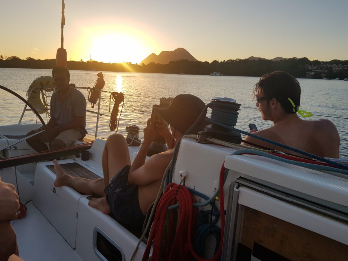 Vuelta transatlántica desde Newport, Rhode Island