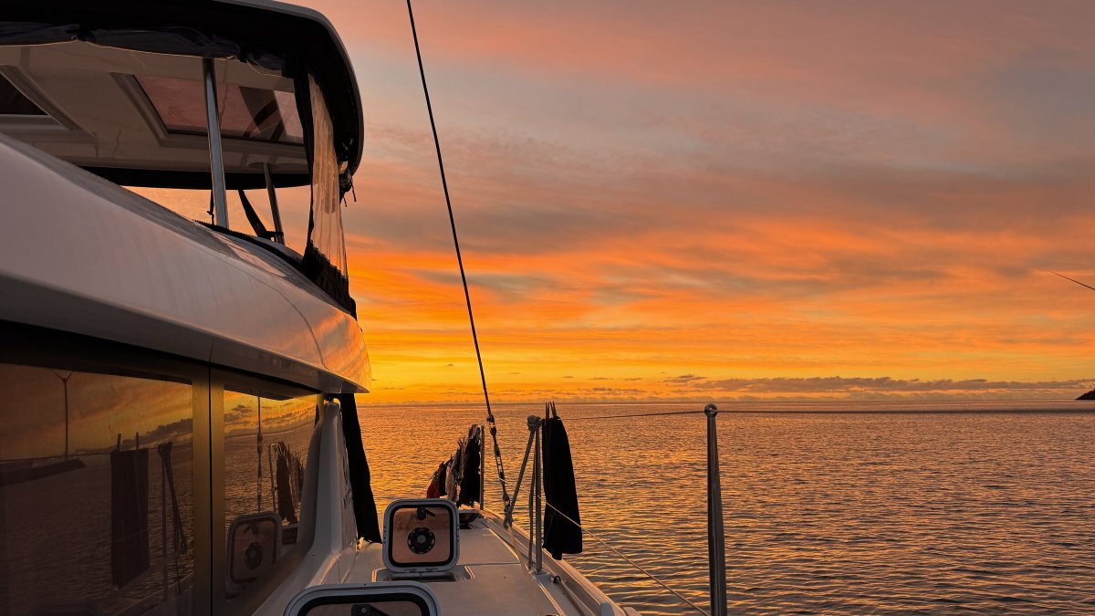 Schifffahrtskurs auf einem Boot
