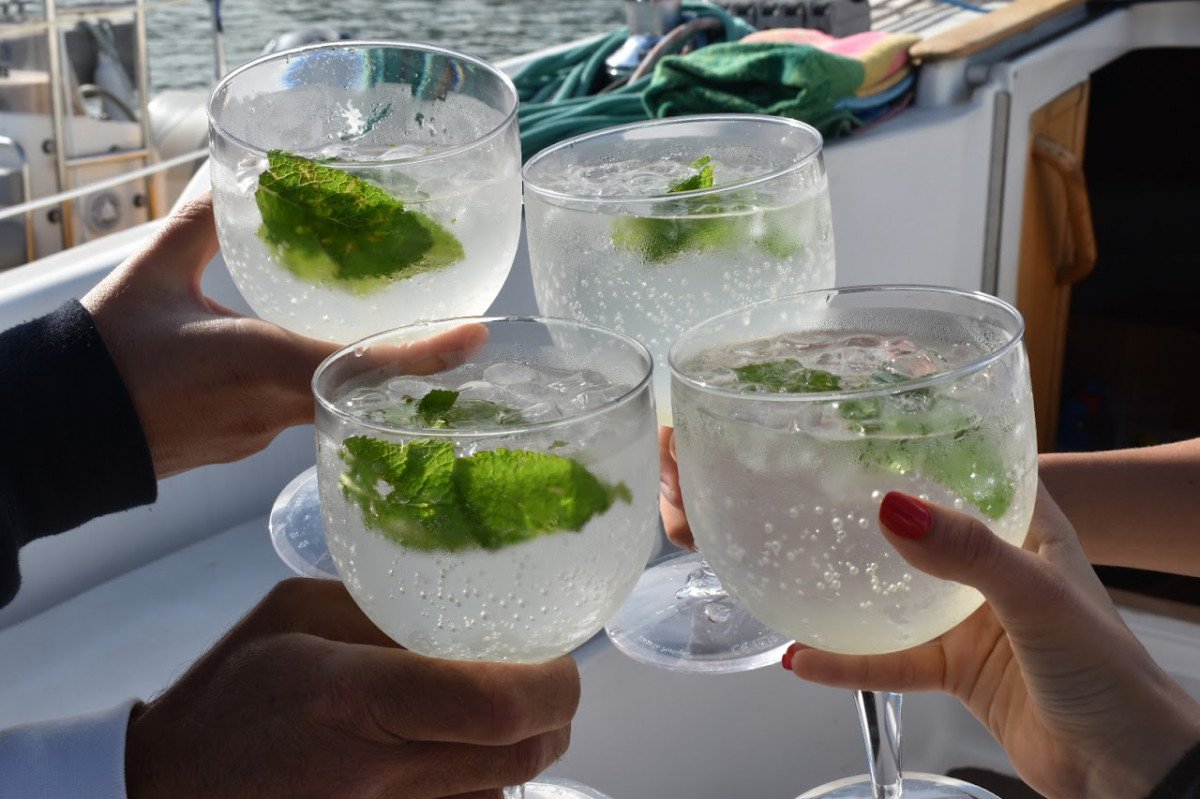 Enjoy a boat tour of the Greek islands