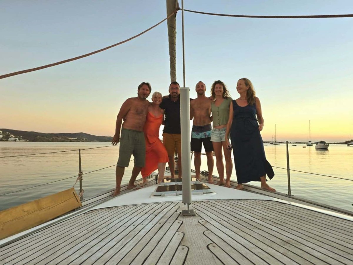 5-night boat navigation course from Athens