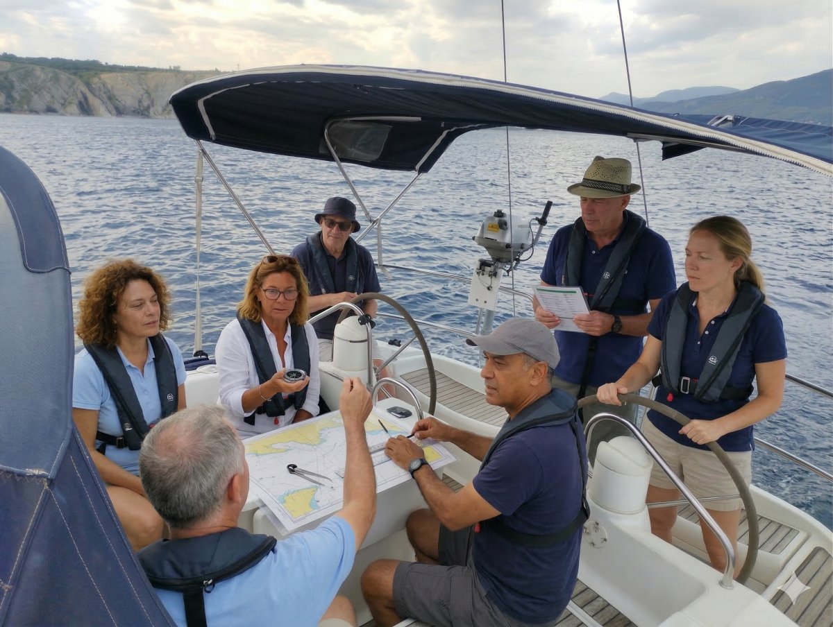 Bootsnavigationskurs ab Getxo