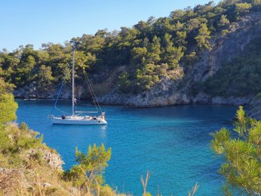 Gita in barca a vela lungo la costa turca