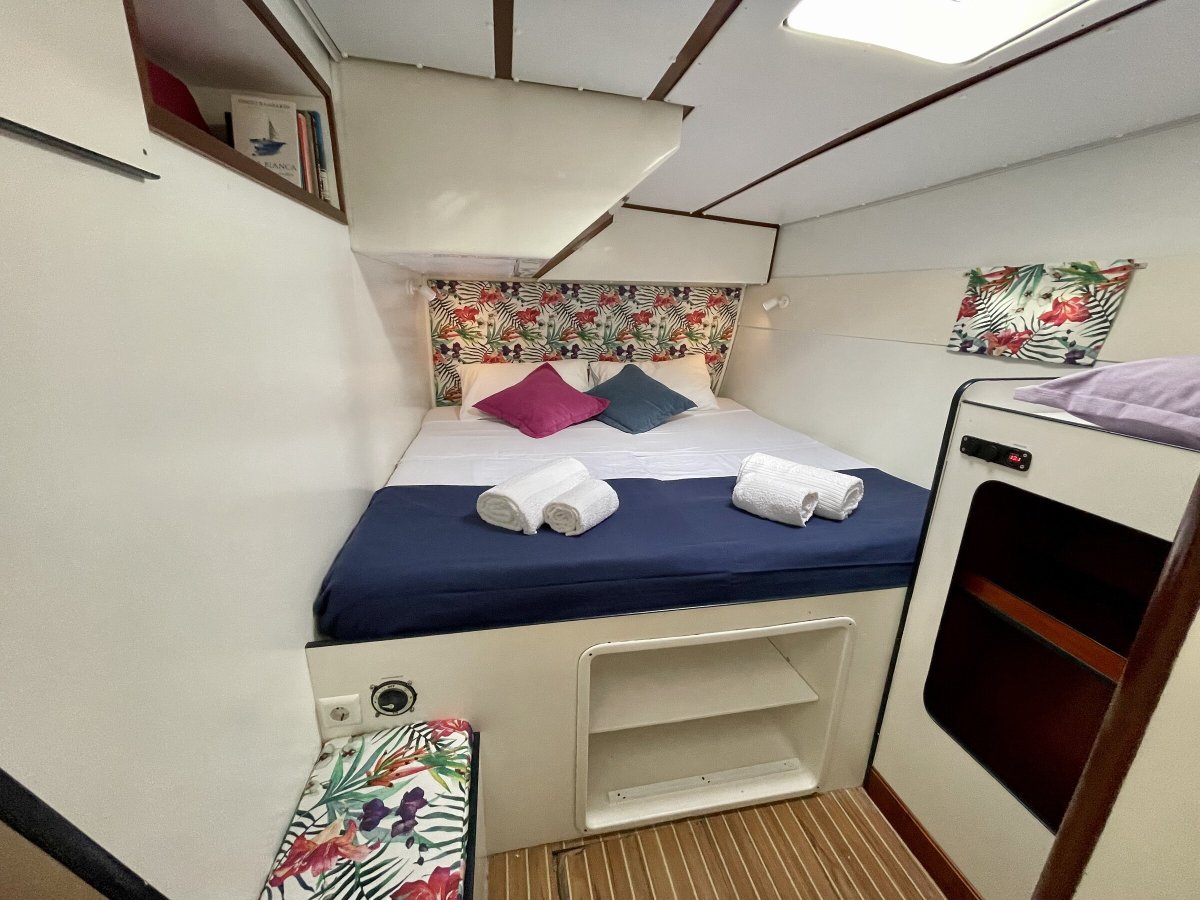 Boating excursion in catamaran