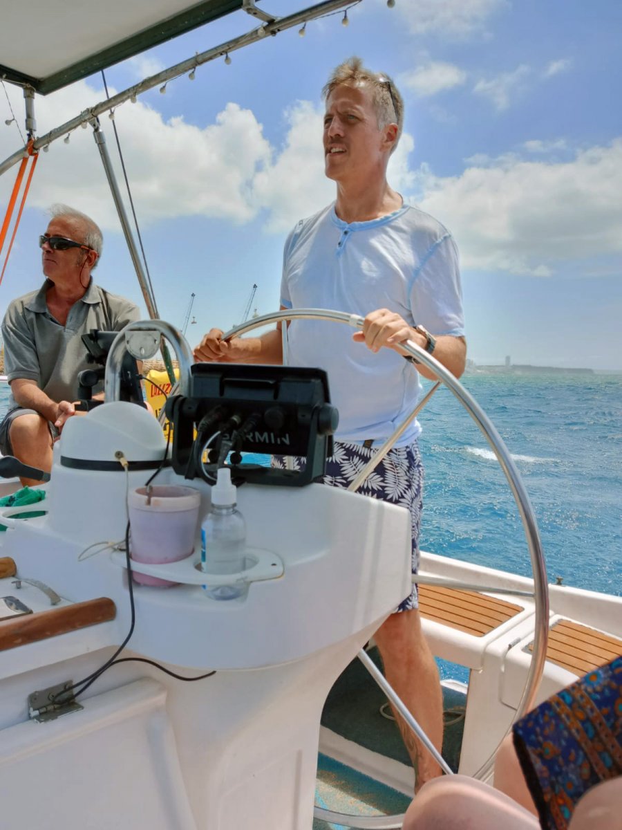 Corso di vela a Manta, Ecuador