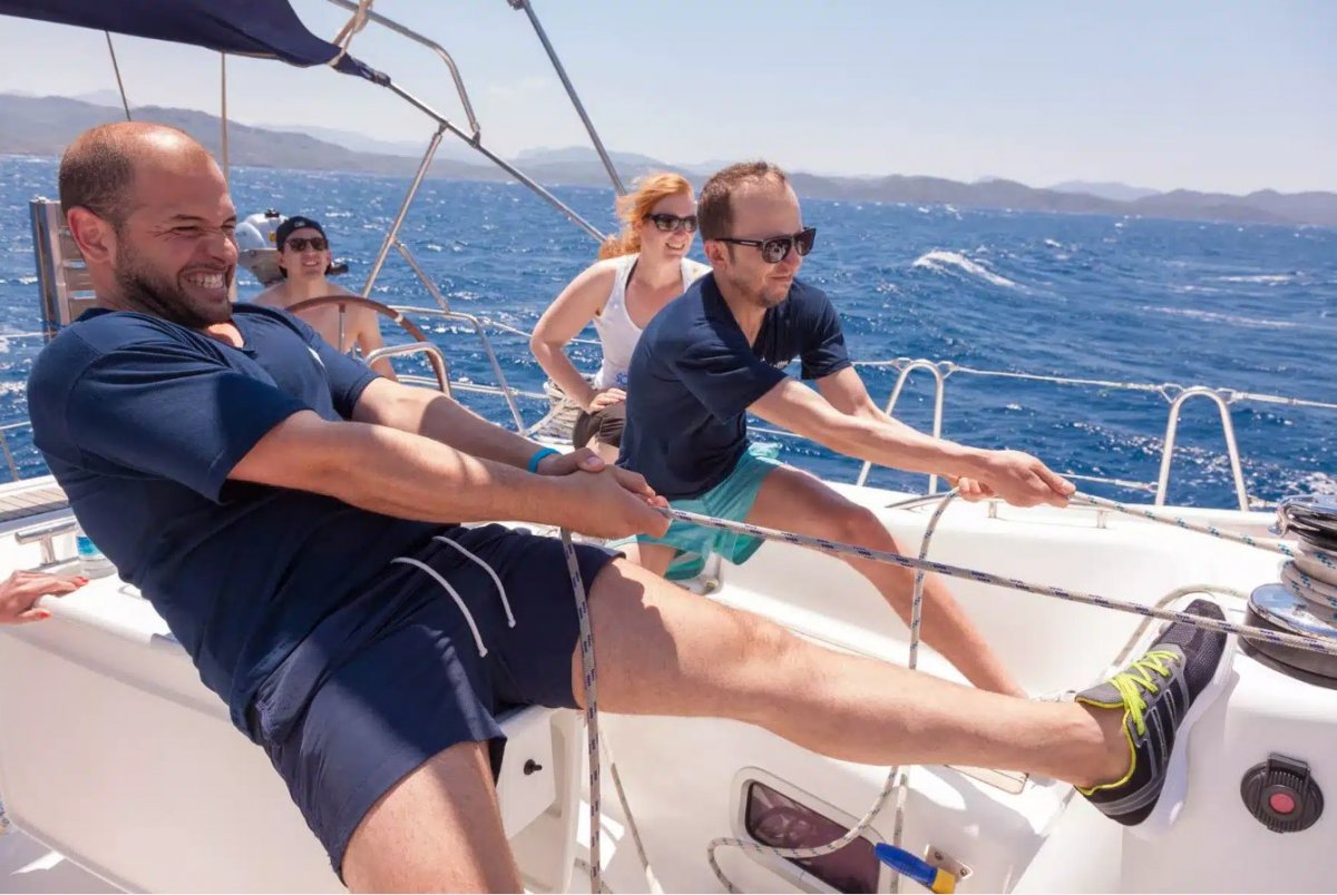 Ein Segelkurs für Anfänger in Pula