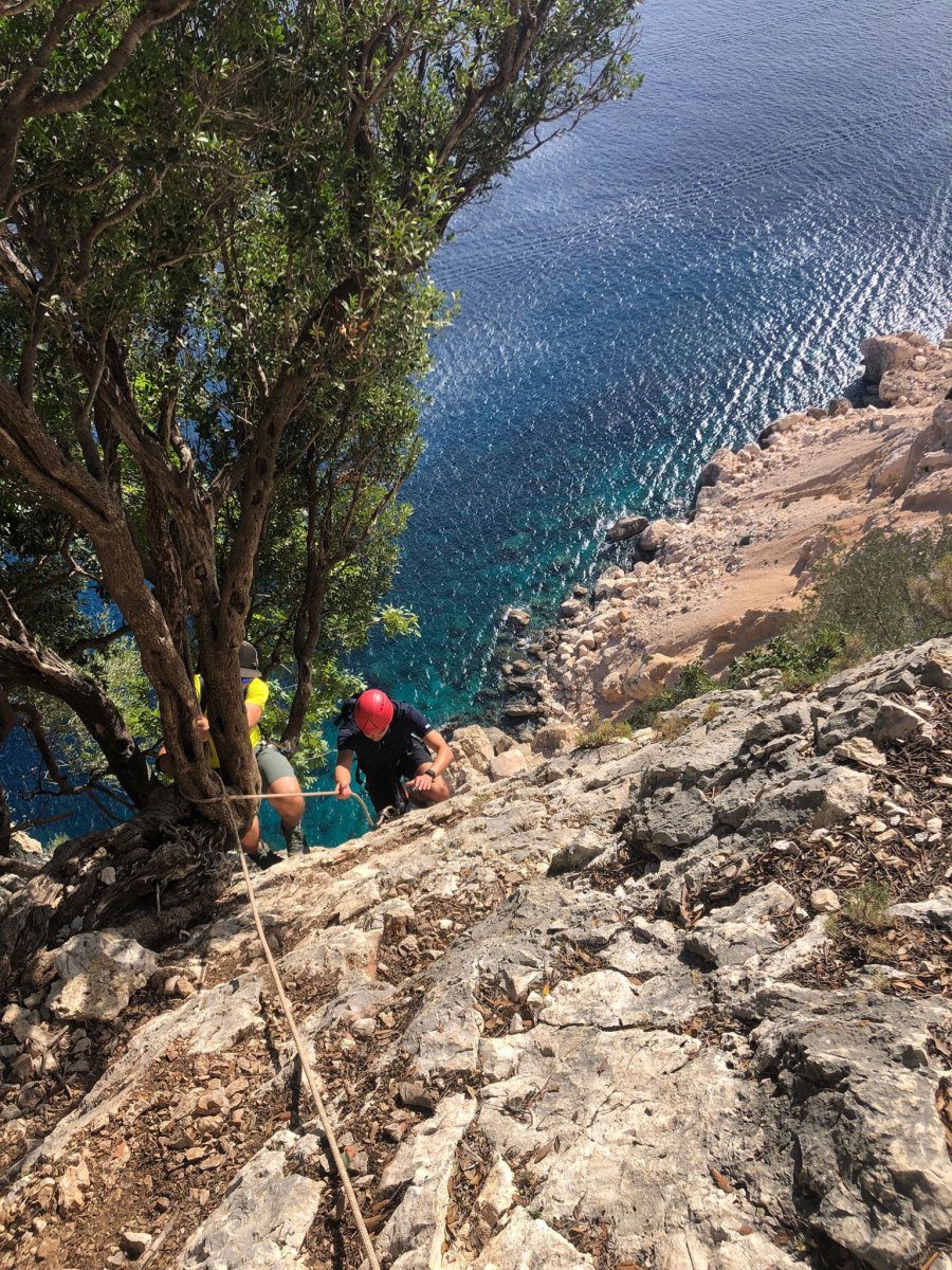 Navegando en el Mediterráneo
