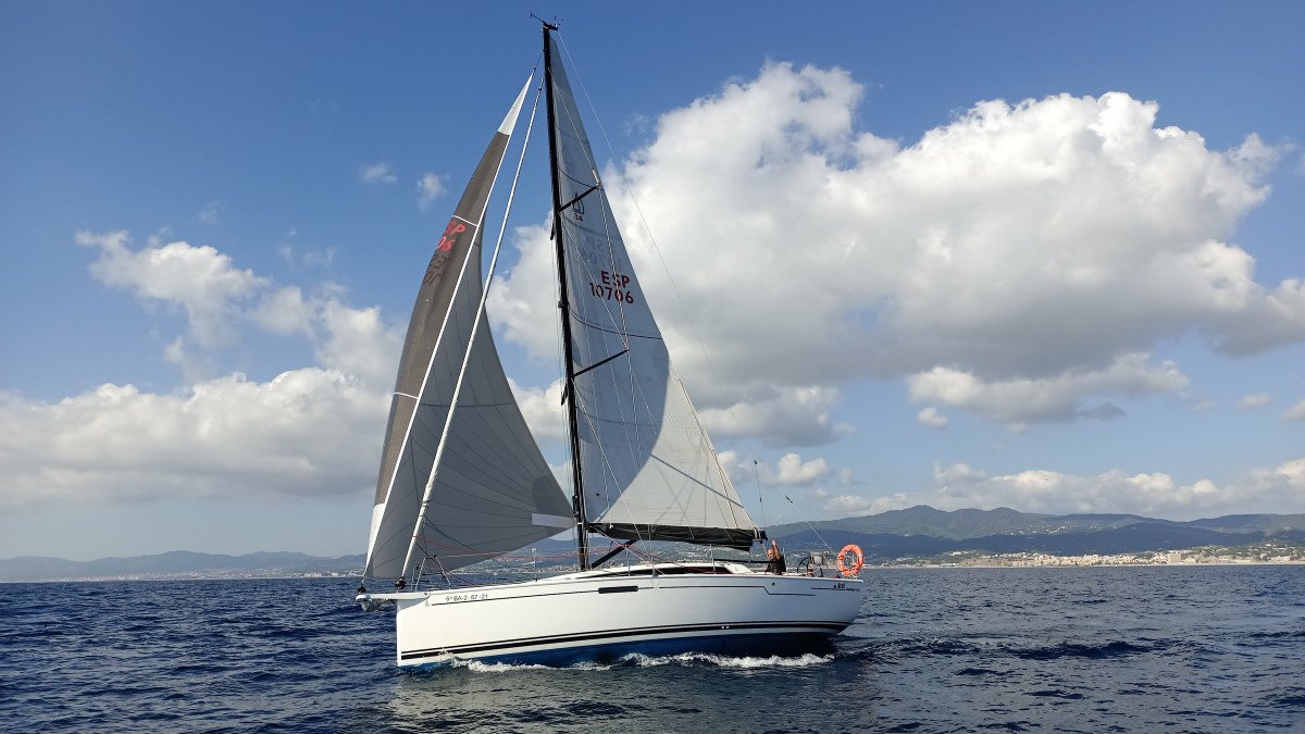 Navegando por la costa mediterránea