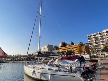 Baño en una cala y puesta de Sol en Villajoyosa