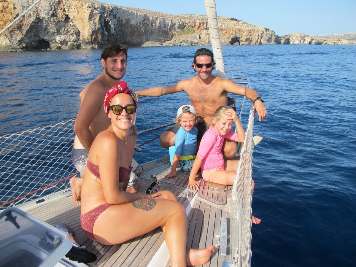 Curso de navegación en Malta