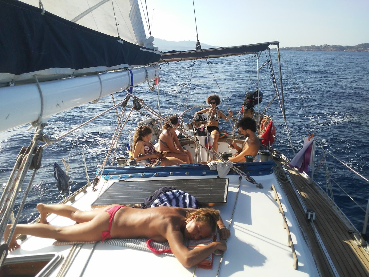 Curso de navegación en el mar Adriático