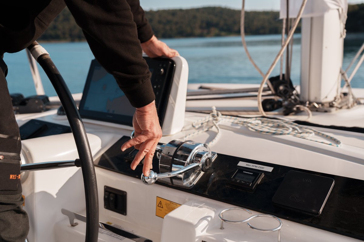 Curso de navegación en catamarán