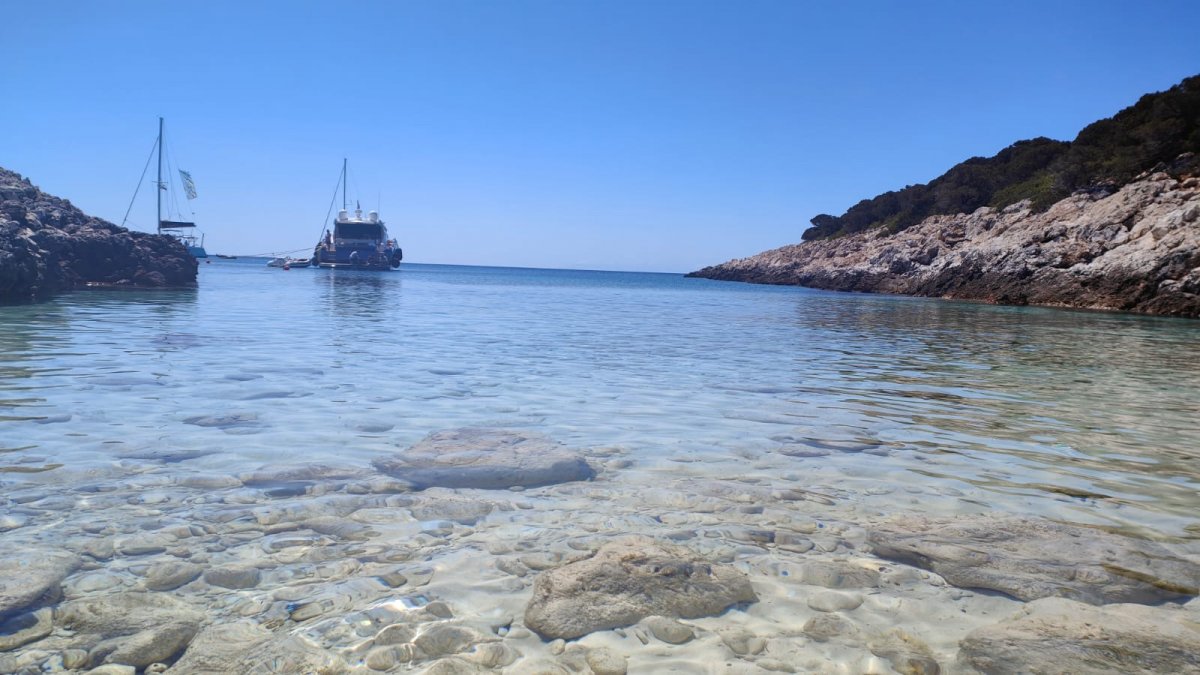 Las aguas cristalinas de las islas Espóradas