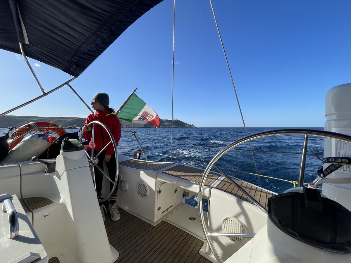 Bootstour im Tyrrhenischen Meer von Sizilien nach Sardinien