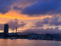Vuelta de navegación a Vilanova a Barcelona con pernoctación en el puerto deportivo