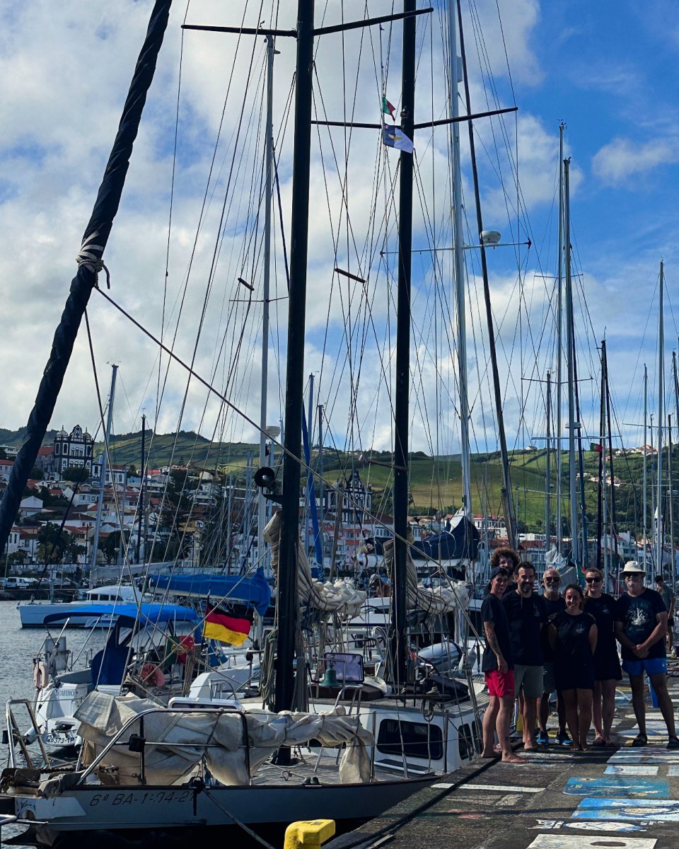 From the deck of the schooner