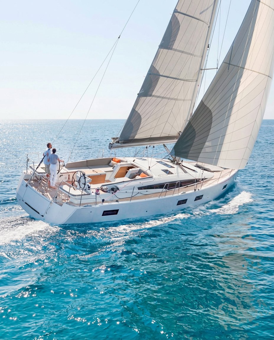 Eine geteilte Kabine auf einem Segelboot um Ibiza zu erkunden