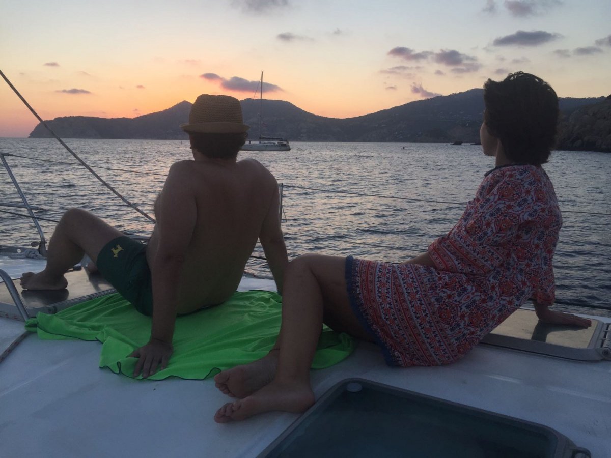 sunset balearic islands