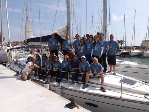 Regata Ruta de la Sal in mare