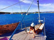 Week-long sailing trip in northern Sardinia and southern Corsica