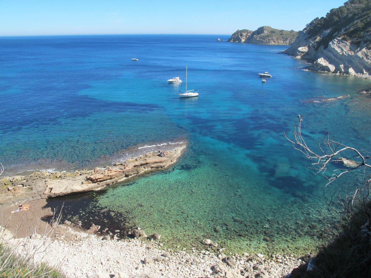 Rilassamento in mare a Denia