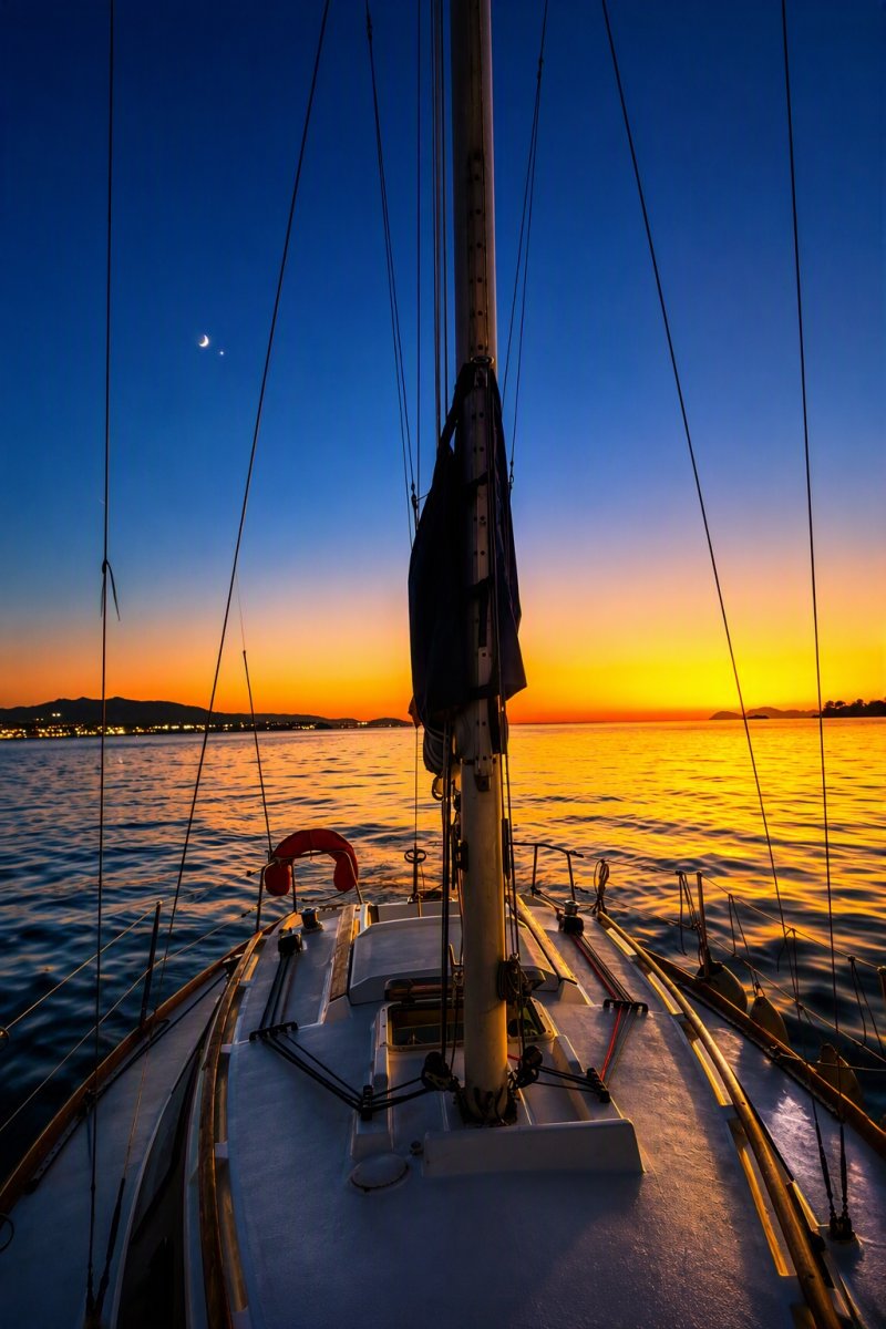 Segelkurs in der Ría de Vigo
