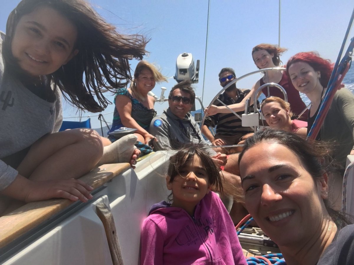 Viaje en barco de ida por el archipiélago de Maddalena y Córcega