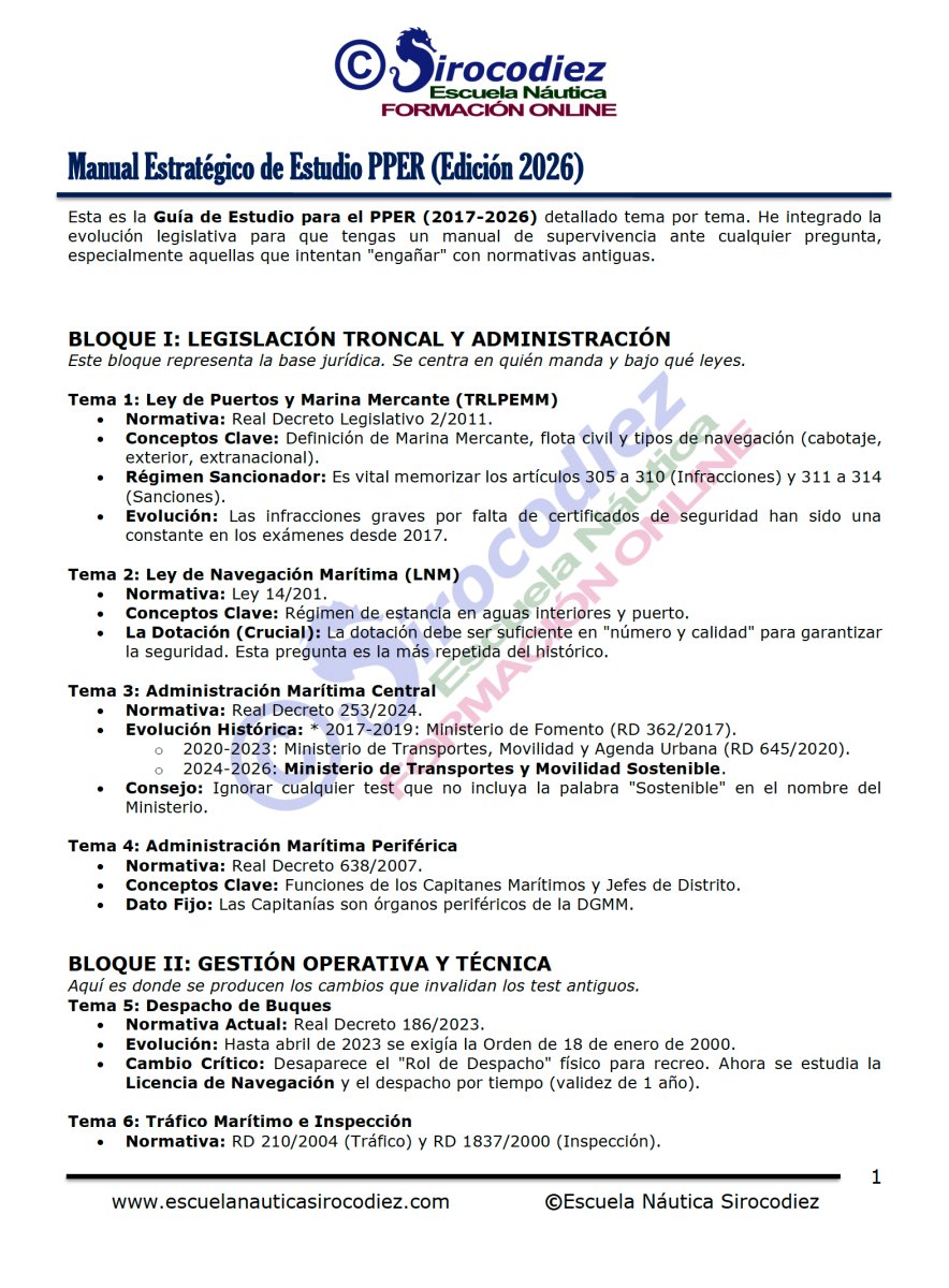 Curso de PPER en línea: una excelente manera de prepararse para el examen