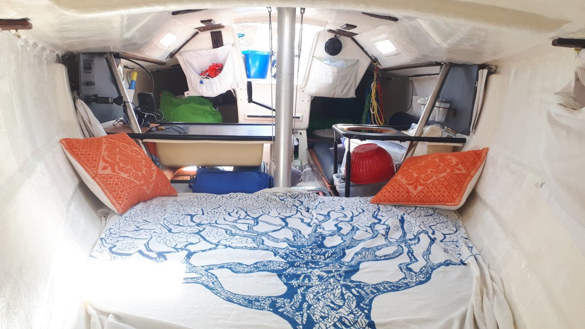 Sail through the crystal-clear waters of Sardinia on a private boat.