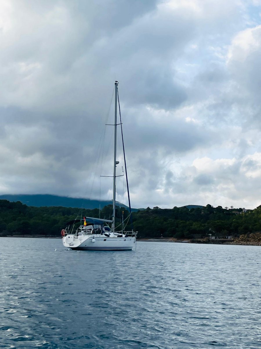 Sail through the crystal-clear waters of the Mediterranean