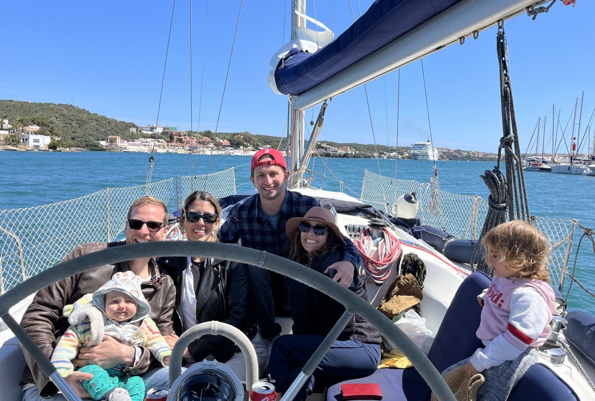 Sailing in the Mediterranean