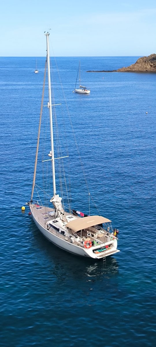 Kreuzfahrt und Praxis auf einem großen Segelboot: Korsika-Sardinien-Cannes von Nizza +425MN