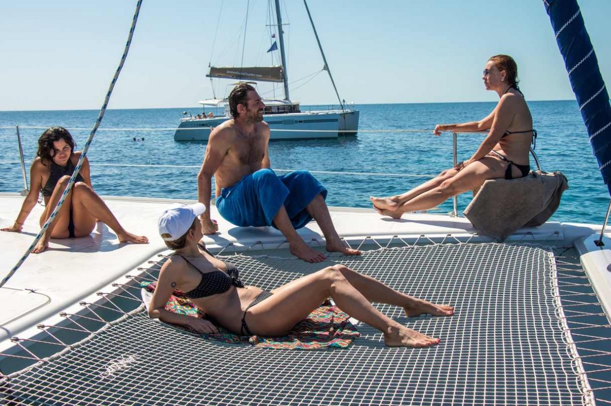 Catamaran adventure through the Egadi Islands