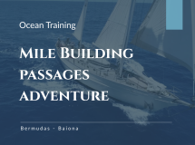 Atlantic crossing: Ocean School/Trawers/Mile building. Bermudas to Baiona