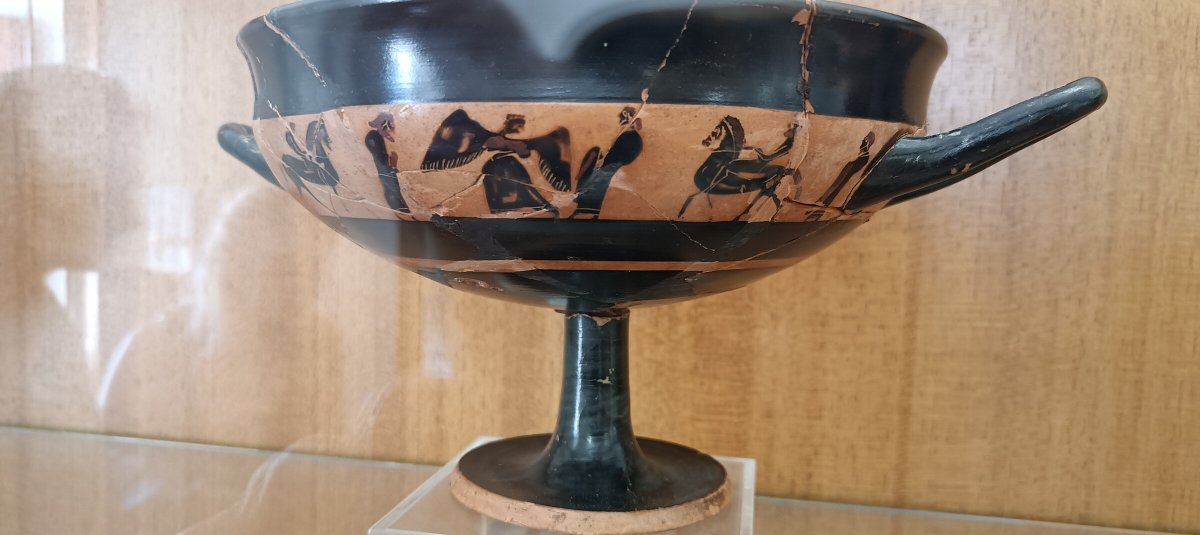 Navigationskurs an der griechischen Küste