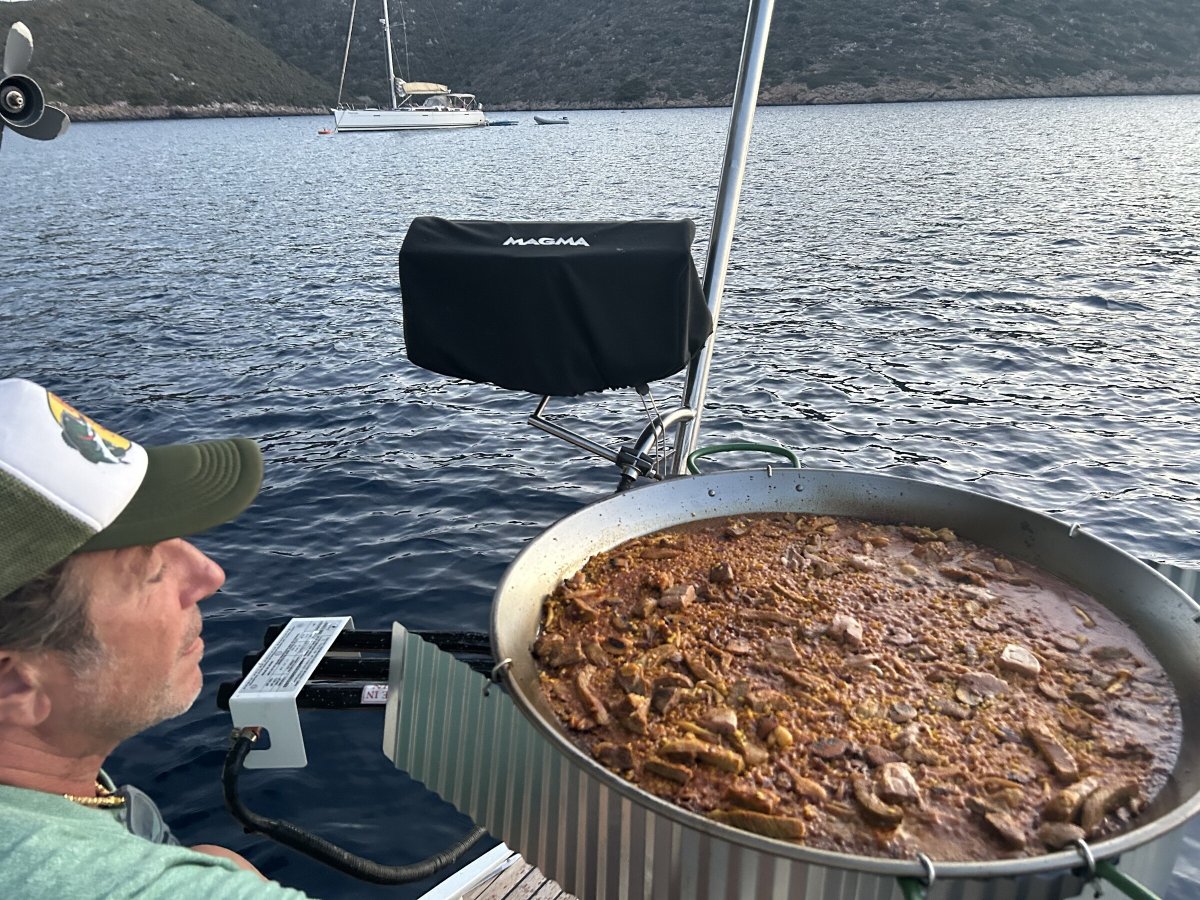 Navigation im Atlantik auf einem Katamaran